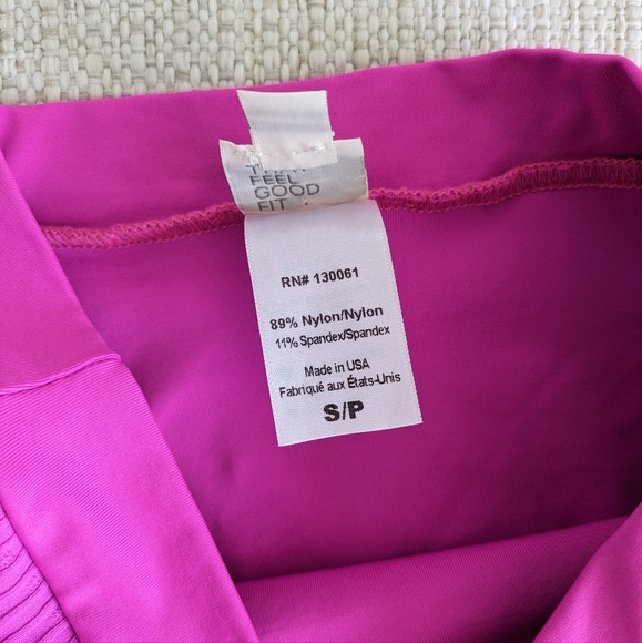 L*Space Bright Fuchsia Frenchi Bitsy Bikini Bottom Large - Picture 6 of 11